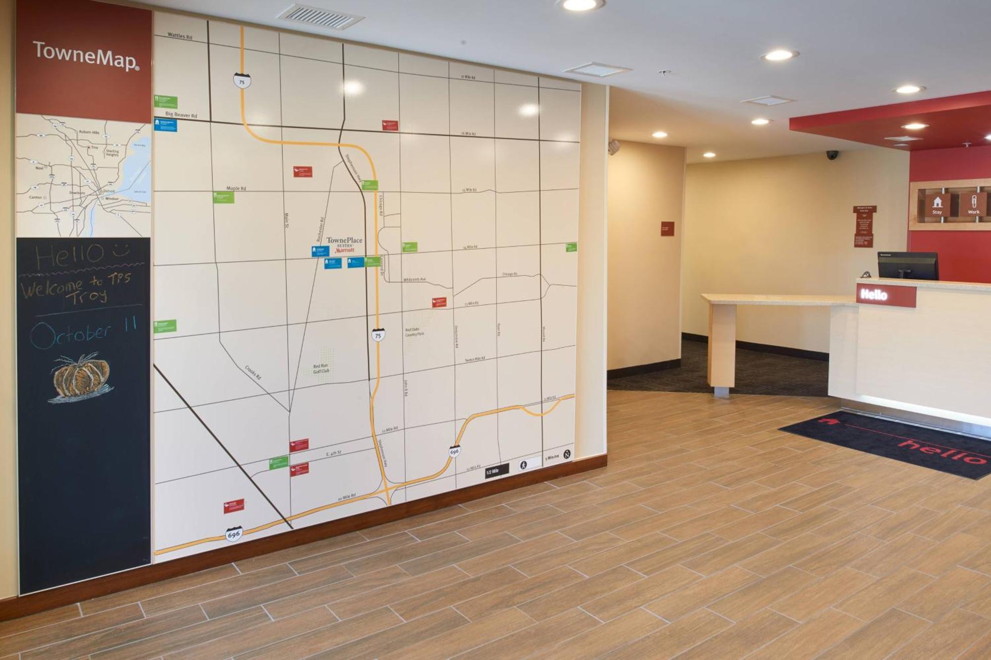 Towneplace Suites By Marriott Detroit Troy Eksteriør bilde